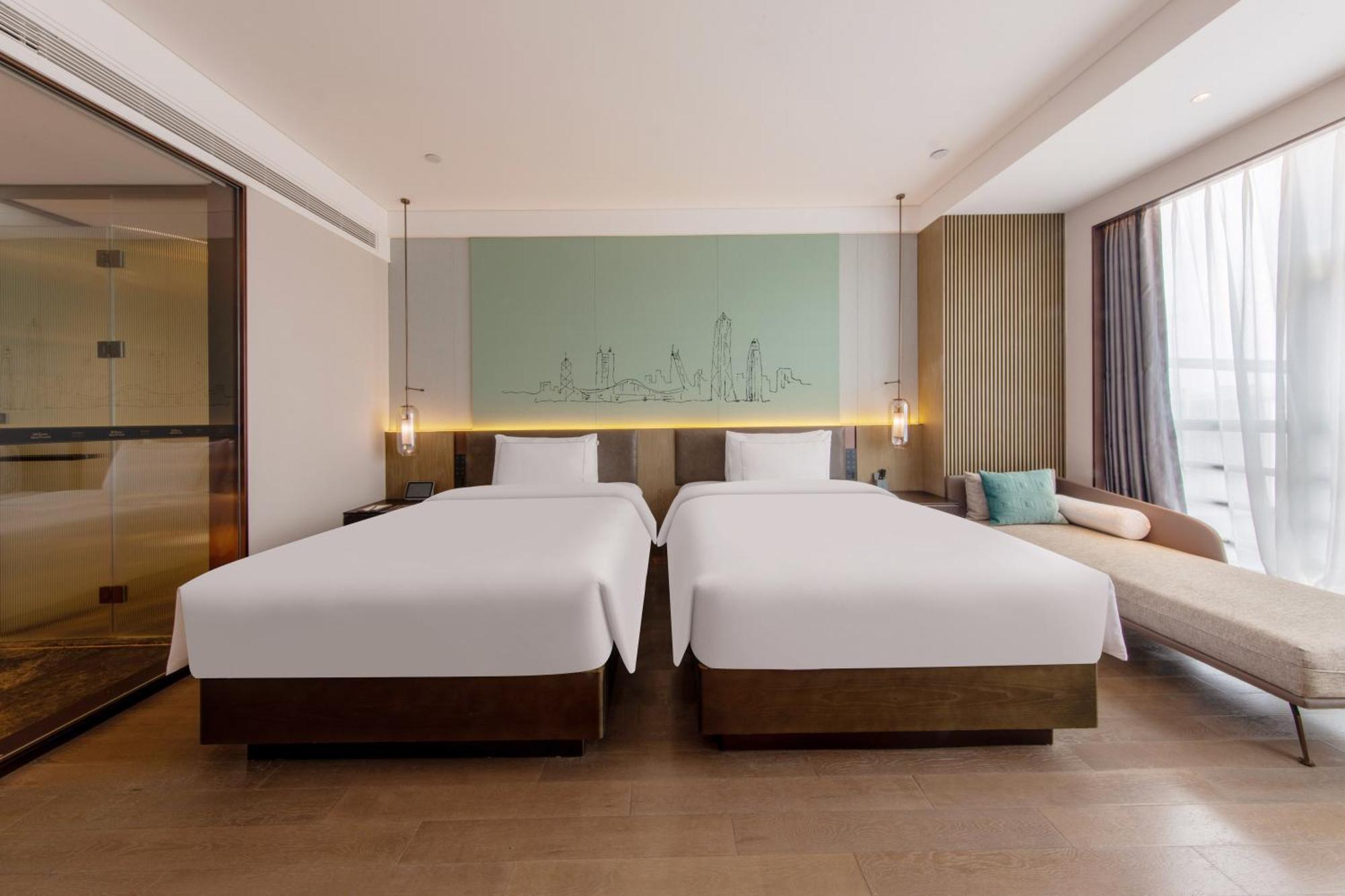 Hotel Urcove By Hyatt Shenzhen Luohu Exterior foto